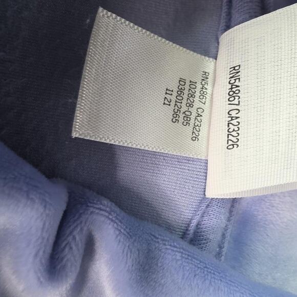 PINK Victoria's Secret Pullover Women's Large Fleece Velour Quarter Zip Pocket - Picture 7 of 16